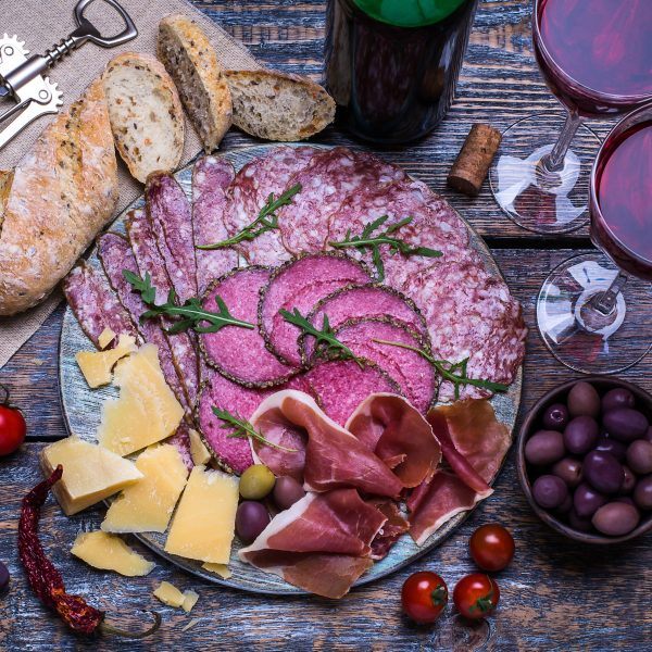 Eten met vrienden picknick 2