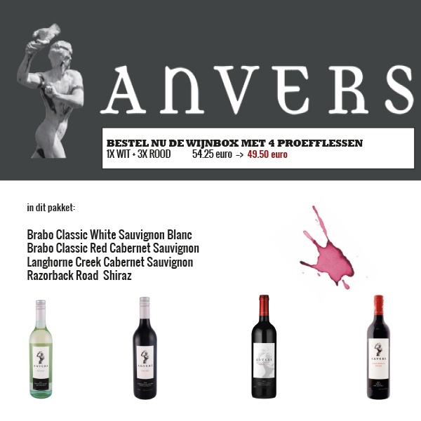 Anvers pakketbox website