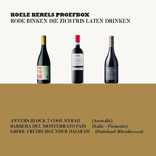 KOELE KERELS-PROEFBOX