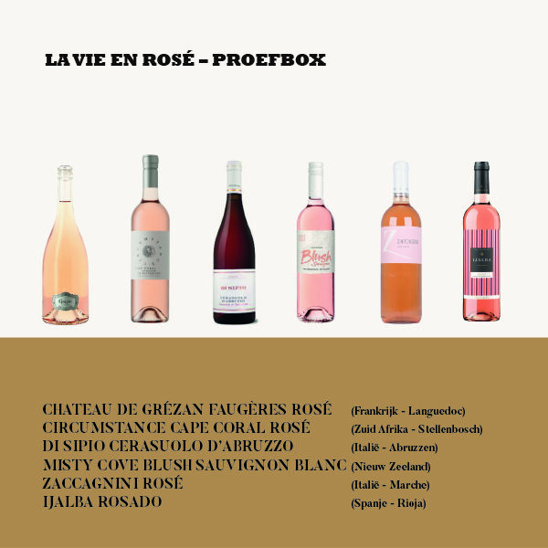 LA VIE EN ROSÉ – PROEFBOX