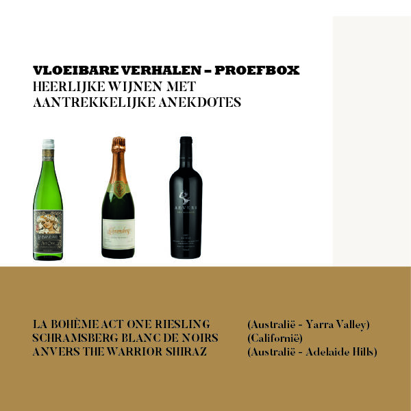 VLOEIBARE VERHALEN – PROEFBOX