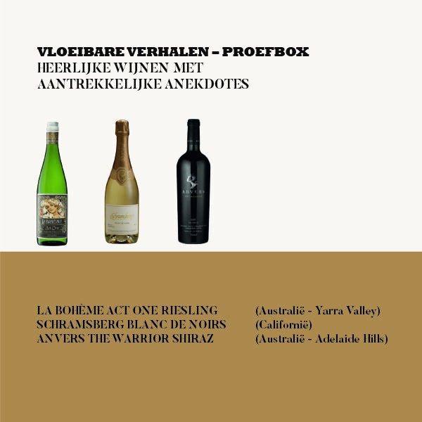 VLOEIBARE VERHALEN – PROEFBOX
