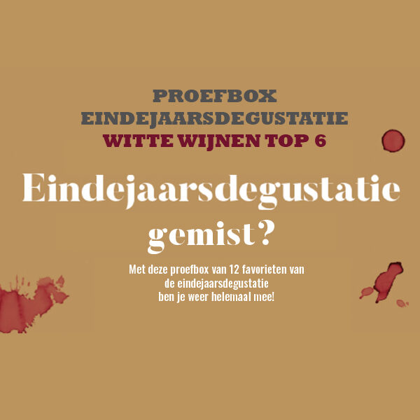 proefbox eindejaarsdegustatie witte wijn top 6