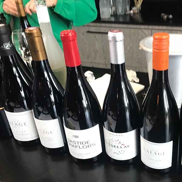 Lafage tasting line