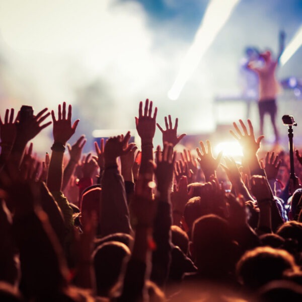 Crowd,At,Concert,-,Summer,Music,Festival